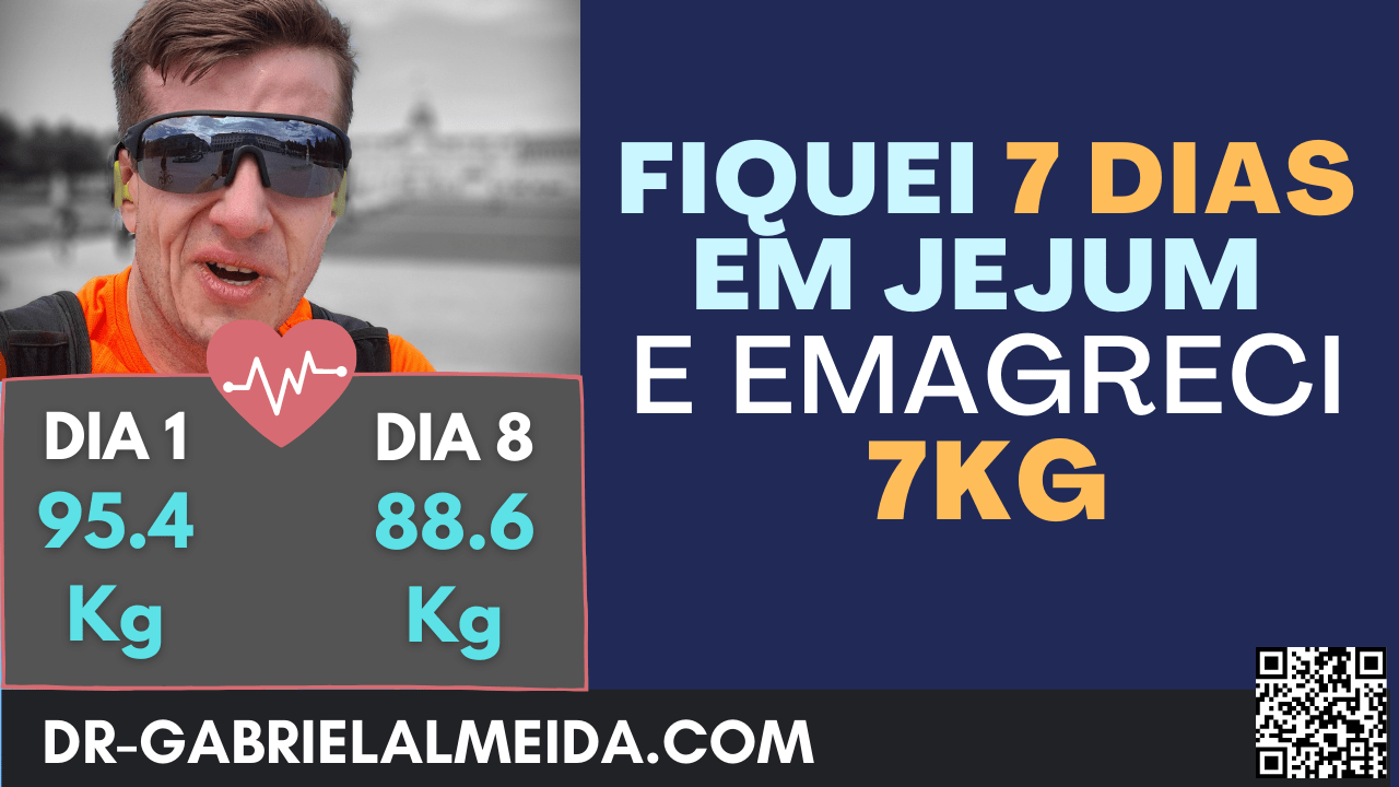 Youtube – Fiquei 7 dias em Jejum e emagreci 7Kg